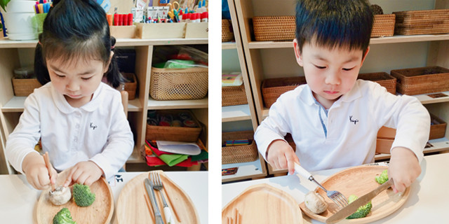 深圳双语幼儿园,餐桌礼仪