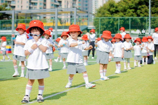 深圳幼儿园,小小运动员入场