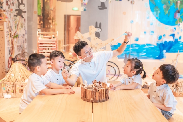 深圳双语幼儿园-木工教育