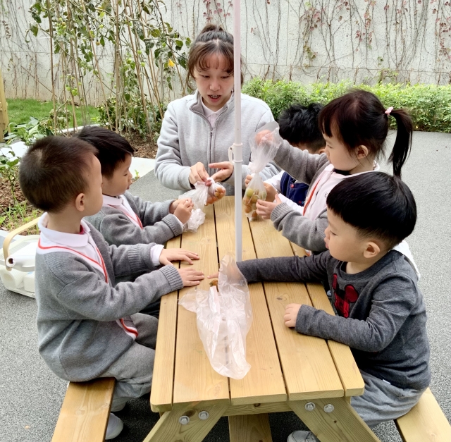深圳双语幼儿园,幼儿园里的食物